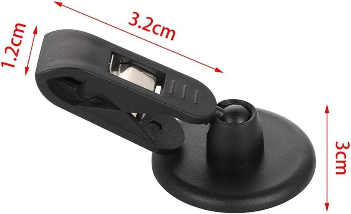 Set of 2 car windshield parking ticket holders - clip-on memo holder for cars, vans and caravans - self-adhesive ticket clips - Image 7