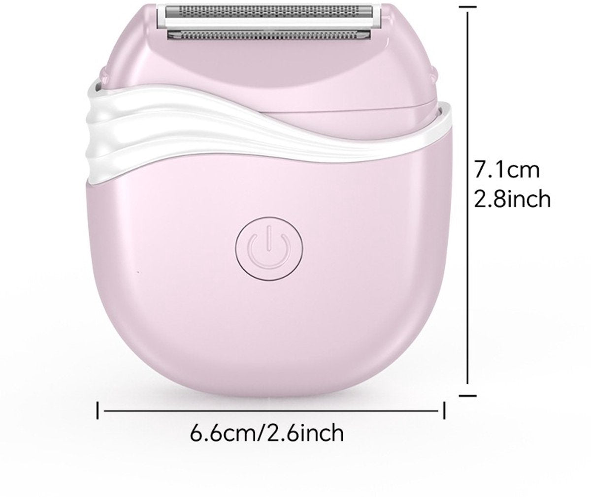 Electric shavers for women - Electric shaver - Trimmer - Epilator - Hair removal devices - Facial hair removal - Bikini trimmer - for body, underarms, legs and bikini line - compact - Image 9