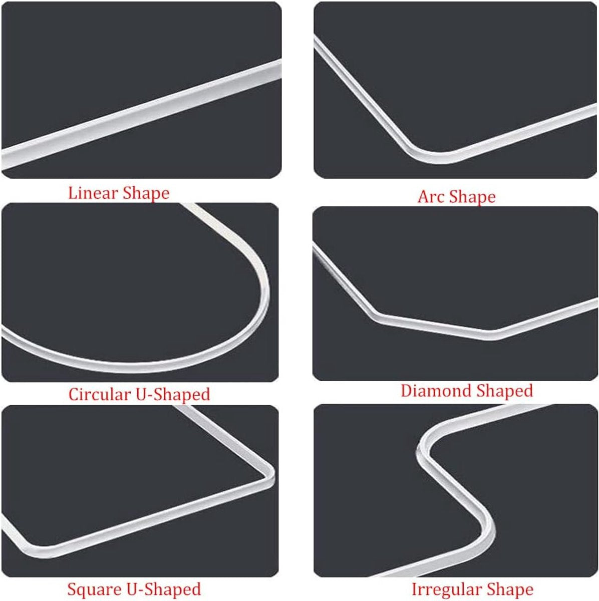 Shower Water Stopper - 1 m - T-type Shower Strip - Water Stopper - Self-Adhesive Sealant Edge - Sanitary Water Stopper - for kitchen and bathroom, shower screen, shower threshold, bathtub water dam, countertop edge trim - Image 7