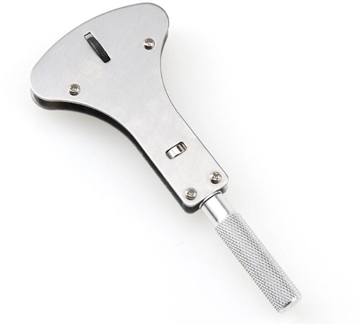 Watch Case Opener - Watch Opener - Metal - Watchmaker Tools - Watch Tools - Watch Repair - Watch Back Opener Key - With Opening Screws - For Diameters Smaller Than 55mm - 16*7cm - Silver - Image 5