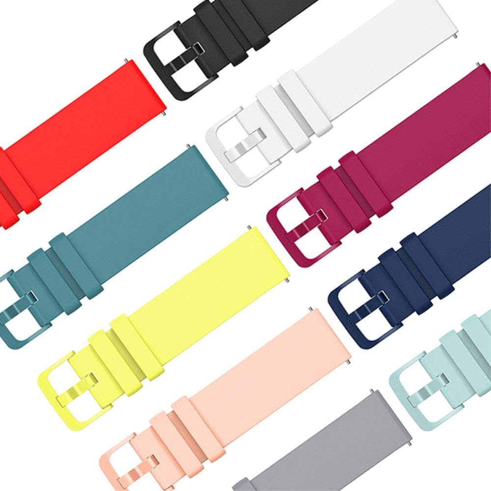 Silicone Strap for Amazfit GTR 2 2e Compatible with Amazfit Multiple Colors White - Image 5