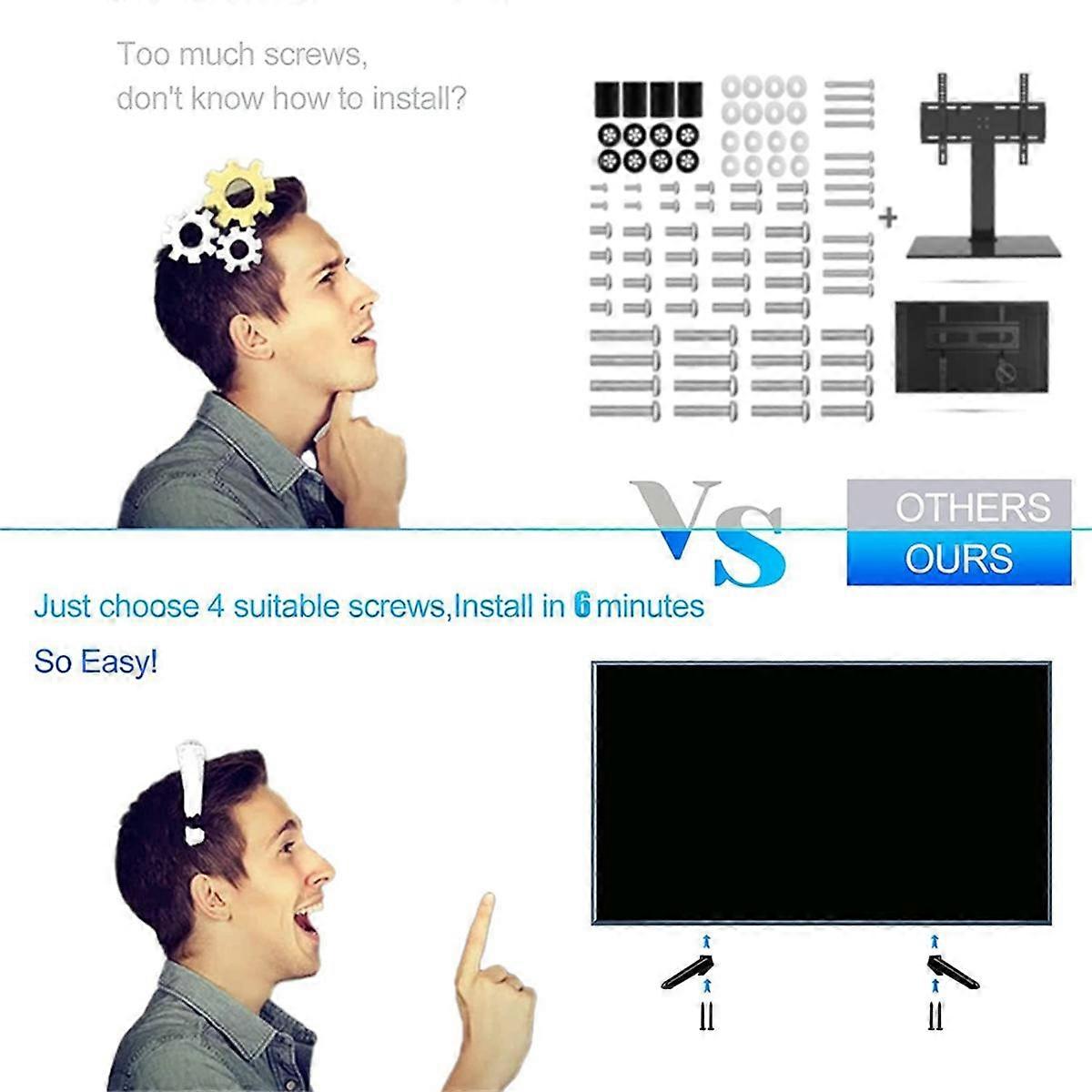 TV Stand 28 32 40 43 49 50 55 65 Inch for TV Legs Compatible withSamsung 28D2700 32S321 - Image 5