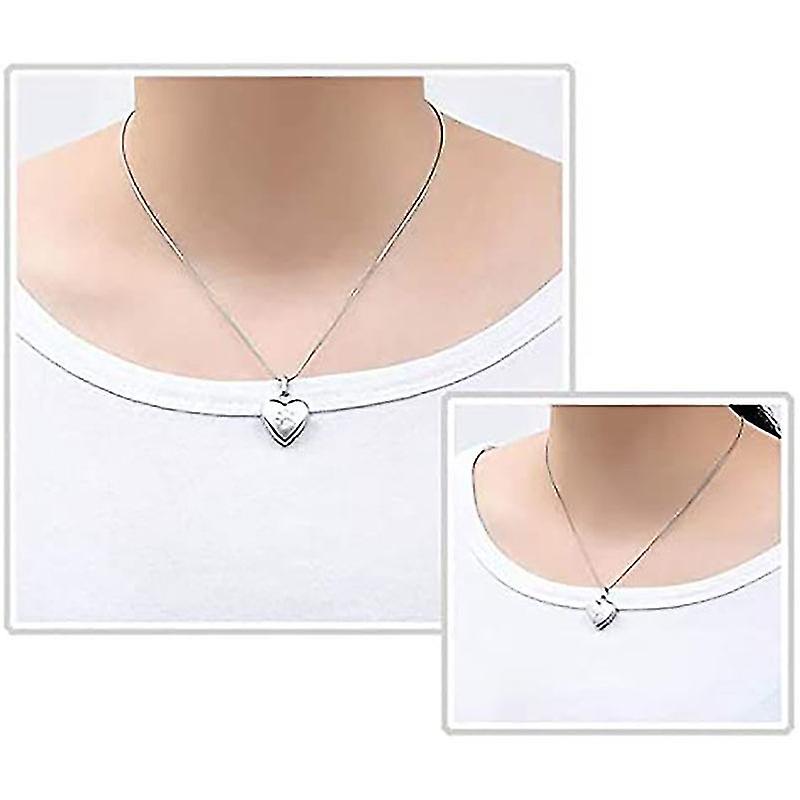 Pet Memorial Jewelry Heart Shaped Cremation Necklace for Ashes - Image 5