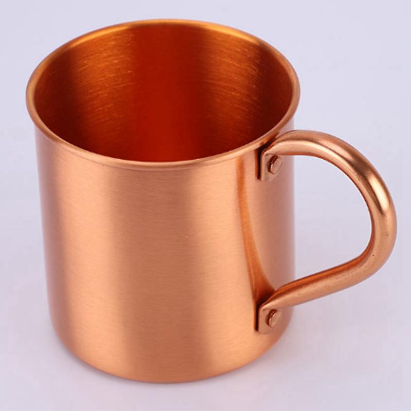 Sports Products Straight Cup Handle Cocktail Cup Pure Copper Mug - Image 5