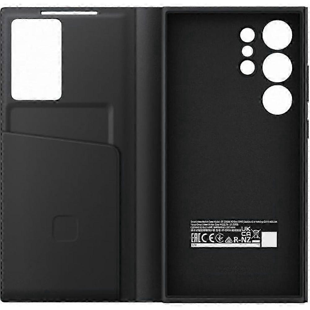 S24Ultra Large Card-Installed Smart Window Protective Case with Chip - Image 5