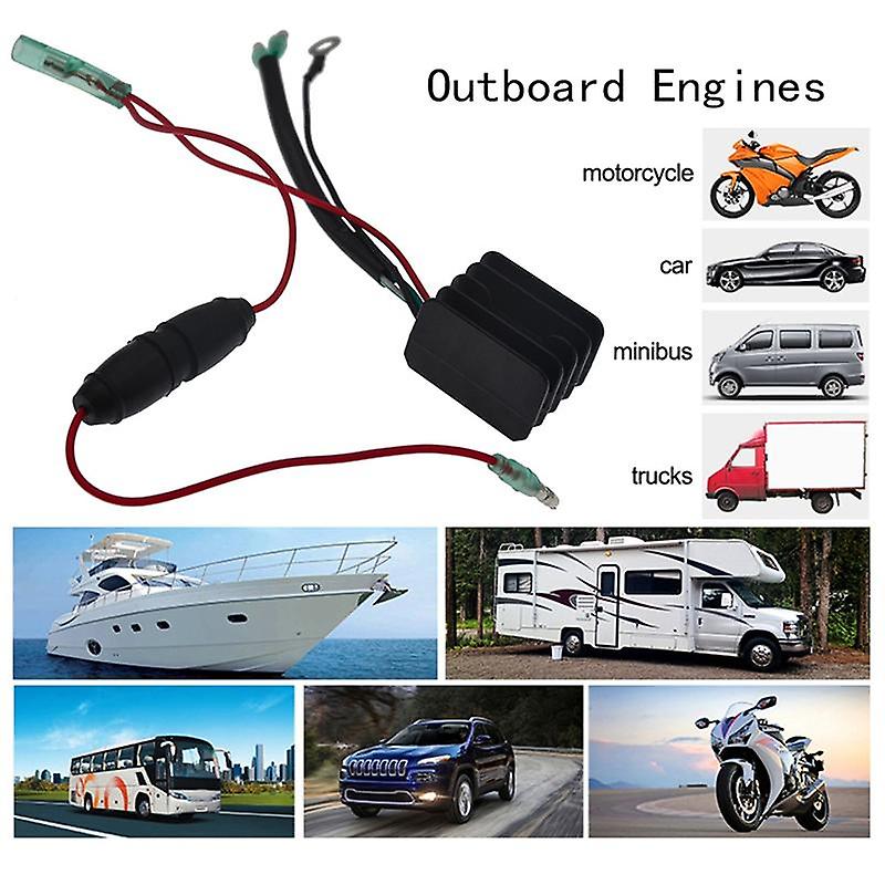 Voltage Regulator Rectifier Compatible with Yamaha 25Hp-70Hp Outboard Motors 6G1-81970-61 - Image 5
