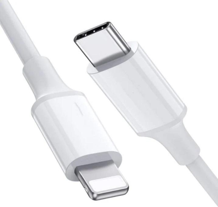 Compatible with Apple Lightning Cable 3-Pack 2m USB-C Charging and Data Transfer White - Image 2