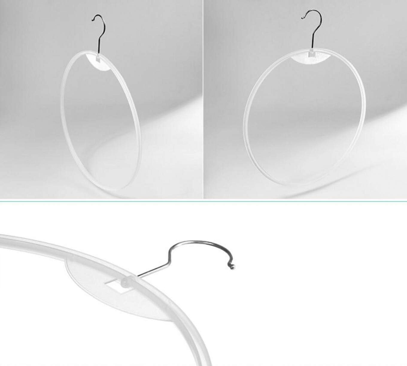 20PCS Thong Underwear Display Ring Hanger 12", Plastic Round Circle Loop Hook Bikini Swimwear Lingerie Brief Display Hoop Rack Holder - Image 4