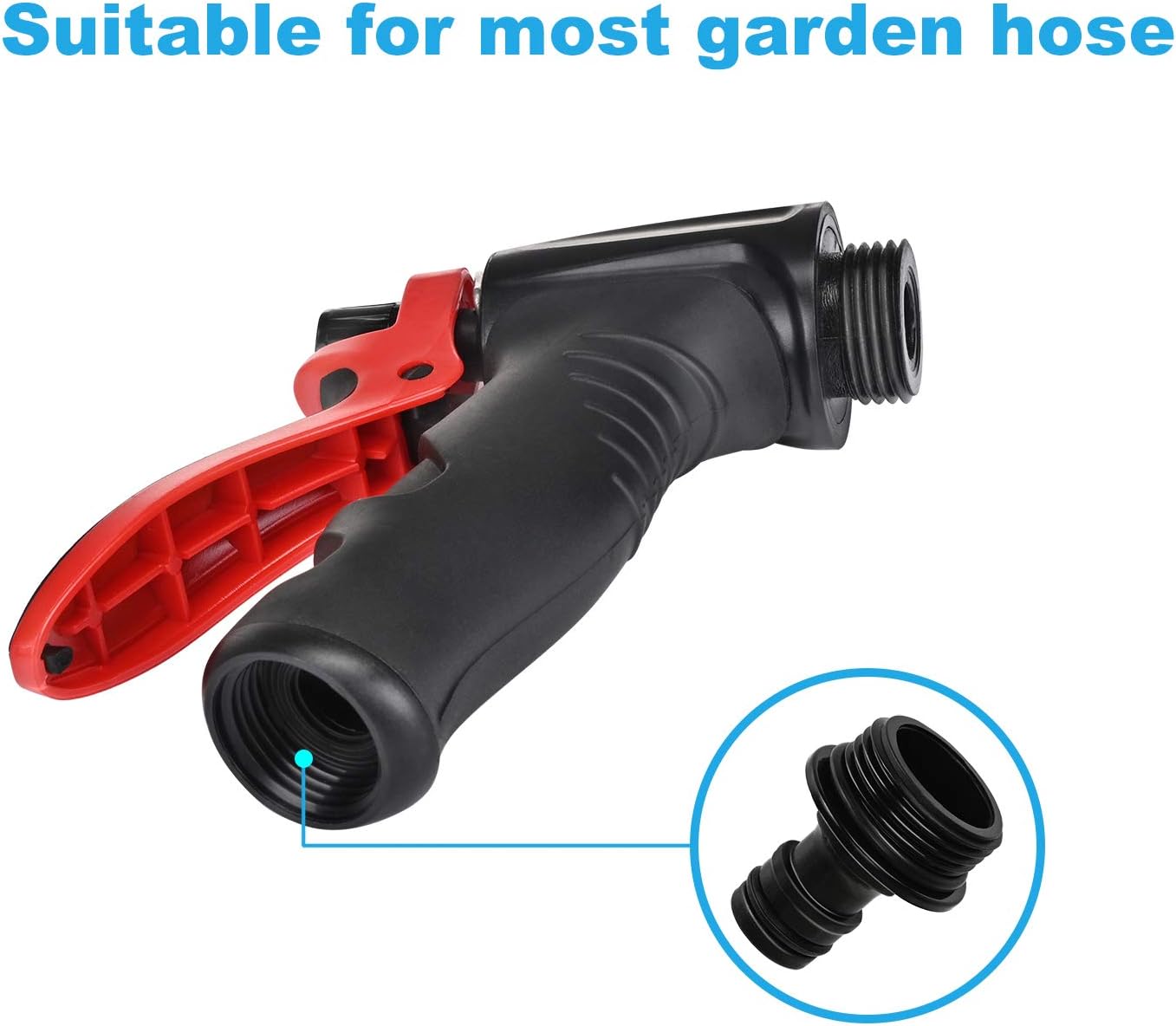 Car Foam Gun, - Adjustable Ratio Dial Car Snow Soap Gun Fit Low Water Pressure Universal Standard Garden Hose, Blaster Car Washer Sprayer for Home Garden Use - Image 4