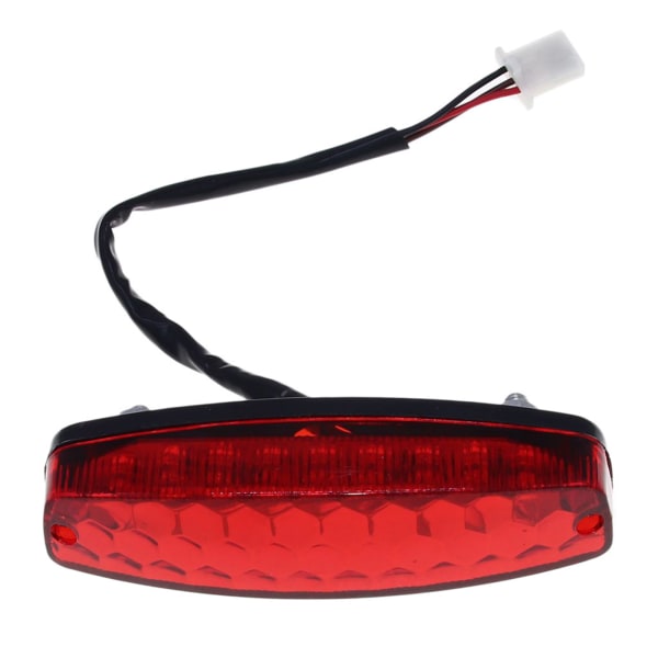 Motorcycle Tail Light Brake Light 12V Red Compatible with ATV Off-Road Motorcycle - Image 5