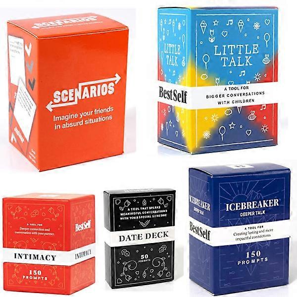 BestSelf Intimacy Games Conversation Starters for Couples - Relationship Building Card Games for Parties, 150 Cards - Image 2
