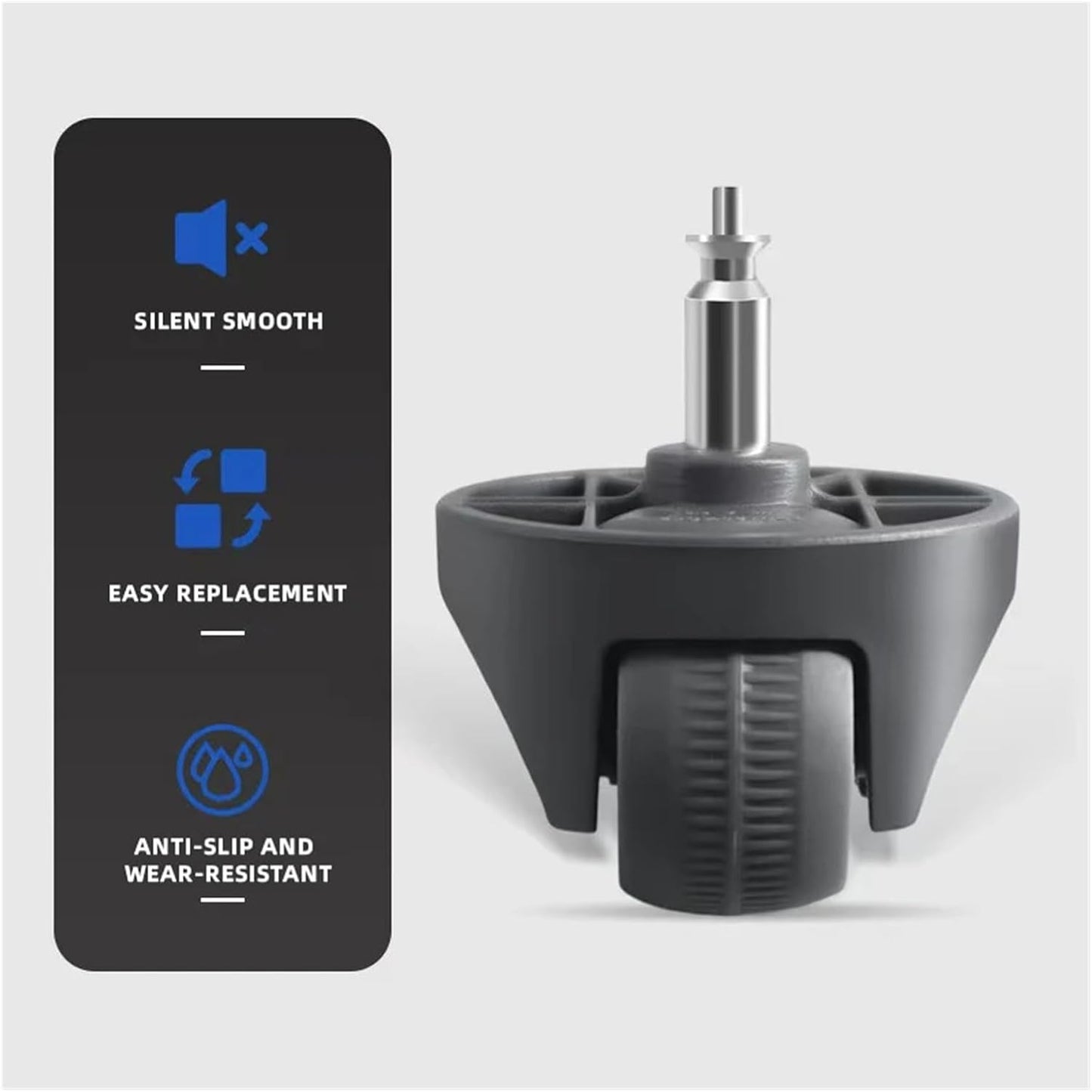 Front Wheels Compatible with Narwal J4 / Freo X Ultra / J4 Lite / J5 / Freo Z Ultra Robot Vacuum Cleaner Spare Parts - Image 4
