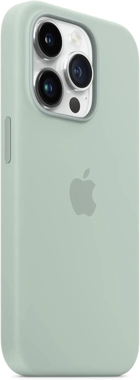 Compatible with Apple iPhone 14 Pro MagSafe Silicone Case - Image 4