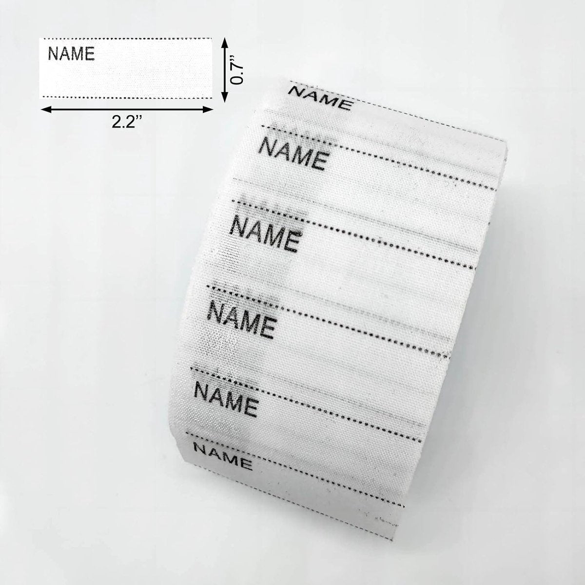 200 pcs iron-on name labels with pen - washable labels - woven labels for clothing, school uniforms, bags, towels, hats, gloves, scarves - Image 5