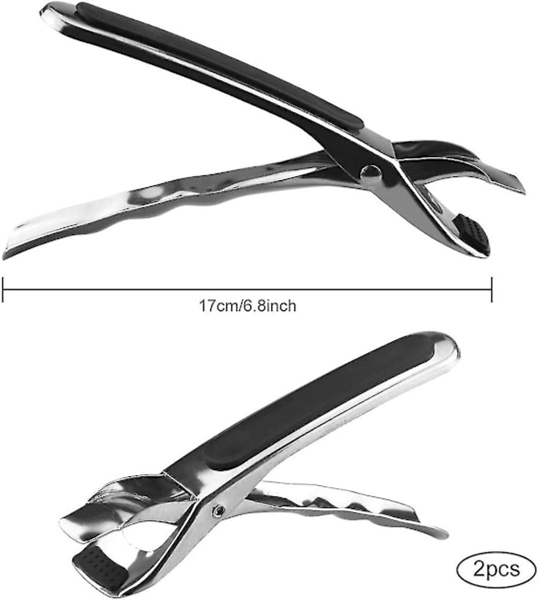 Anti-burn clip - two-piece plate clip - insulation material for the air fryer handle - Image 5