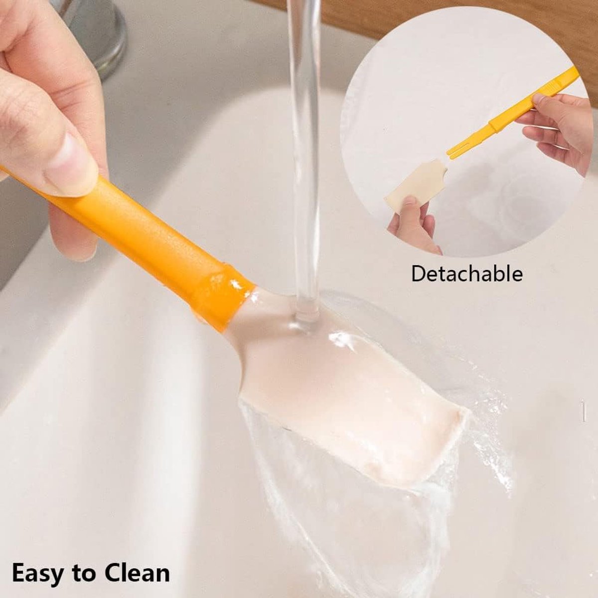 Baking Spatula - Kitchen Spatula - Household 2-in-1 Baking Spatula - Spatula for cream, jam and butter - Kitchen Mixing Spatula - Bottle Opener - Image 7
