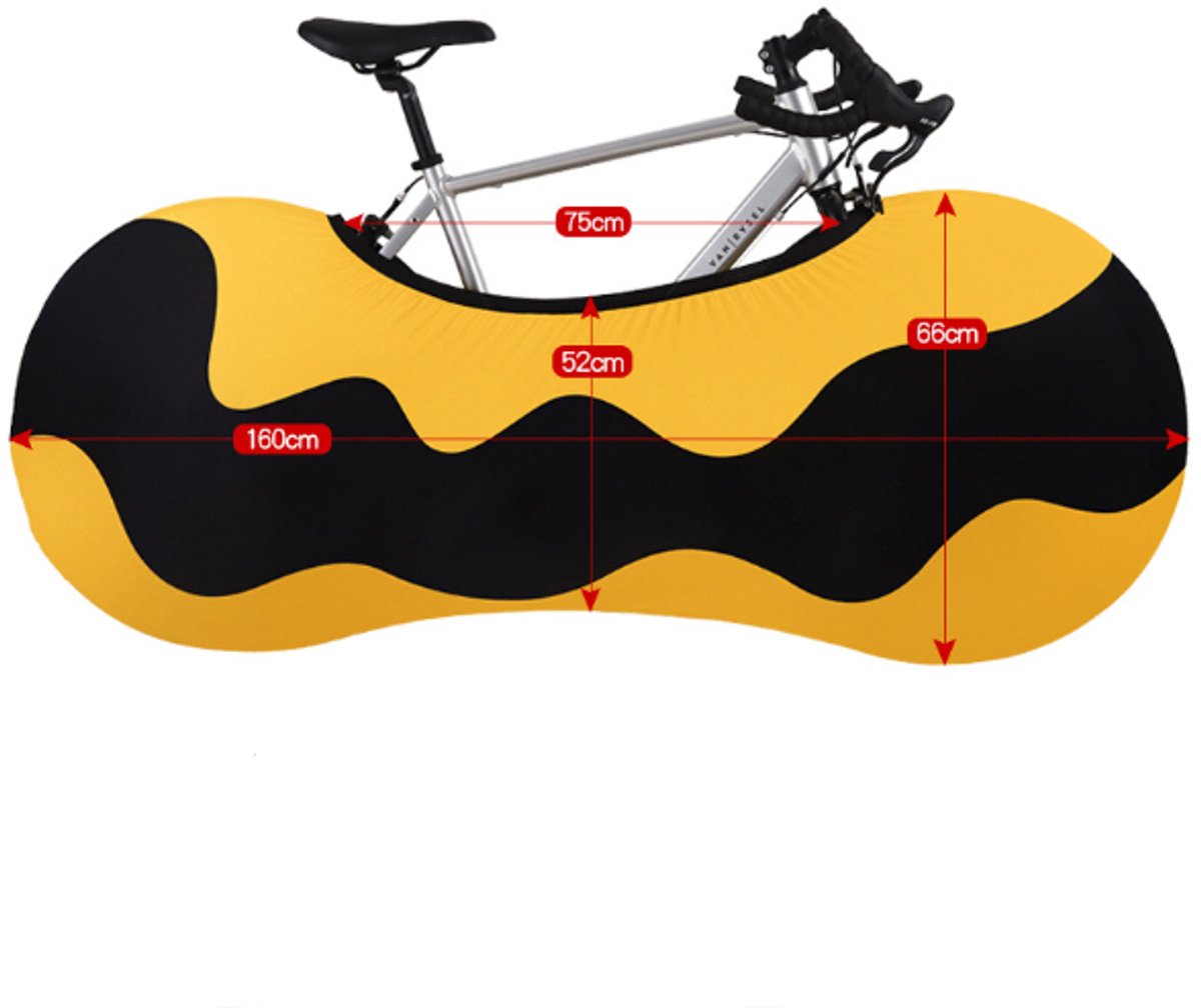 Dust and sun protection bicycle cover - Protective cover for outdoor bicycles - Suitable for racing bikes, mountain bikes and regular bicycles. - Image 2