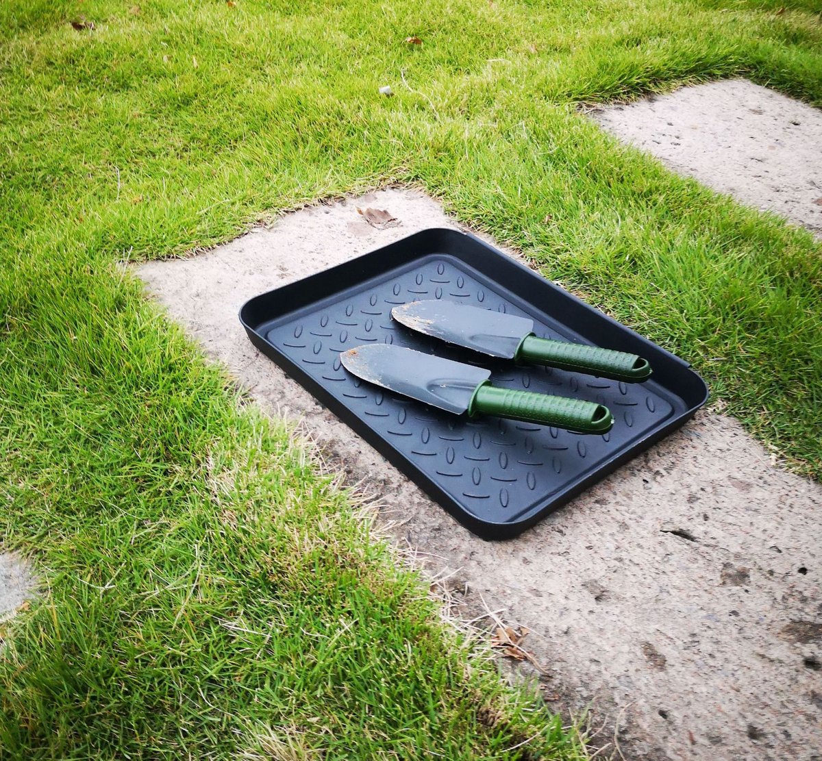 3-piece universal tray - multifunctional - plastic - rectangular tray - black - Image 6