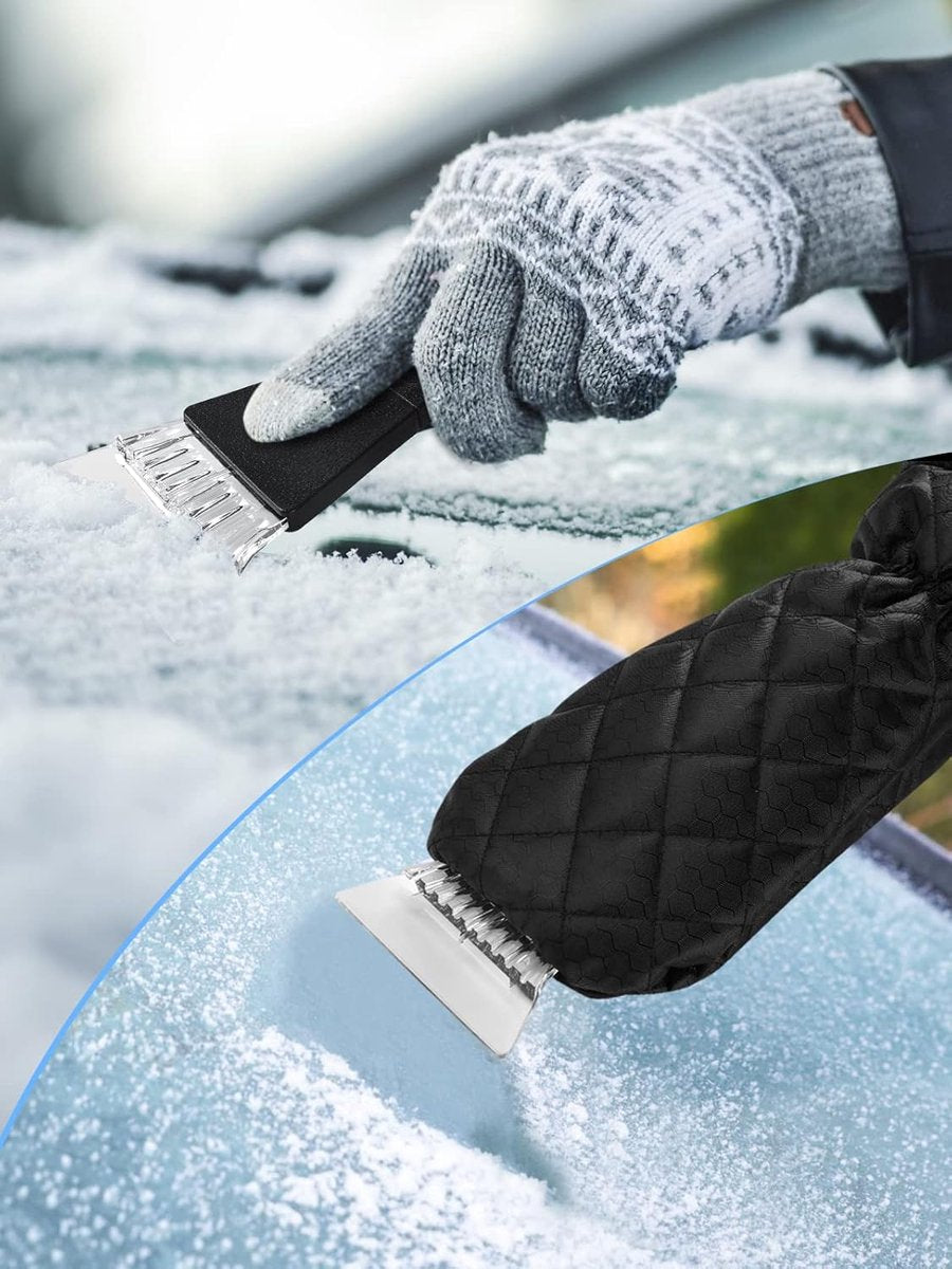 Snow Removal Tools - Snow Shovel - Windshield Ice Scraper - Antifreeze Gloves for Easily Removing Frost and Ice from the Windshield - Snow Scraper - Ultra-Light Tool for Defrosting Car Windows - Image 5