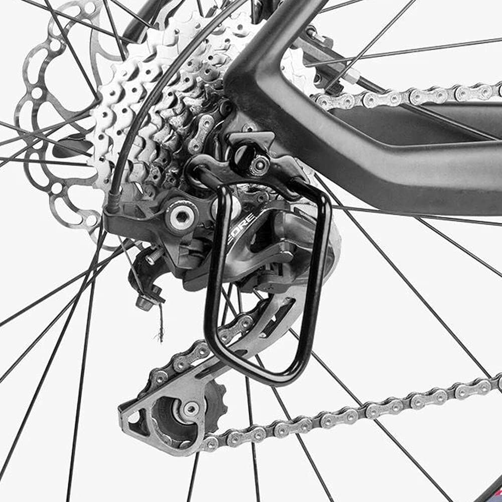Universal Bike Bicycle Rear Derailleur Guard Rack Protector, Gear Shifter Chain Guard, Dial Protector-Style B - Image 6