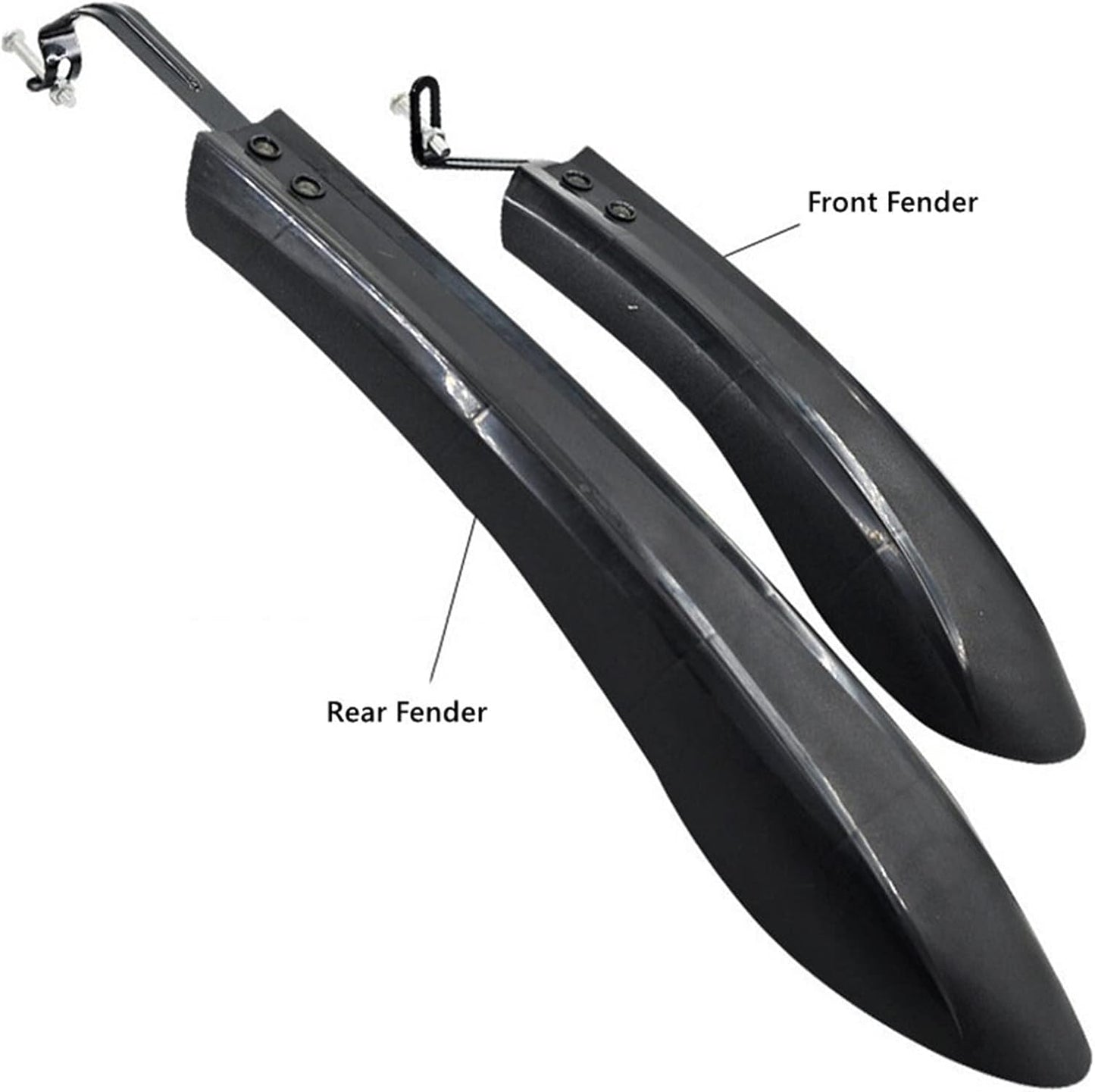 Removable Mudguard Mountain Bike Parts Bicycle Accessories Black-Iron - Image 5