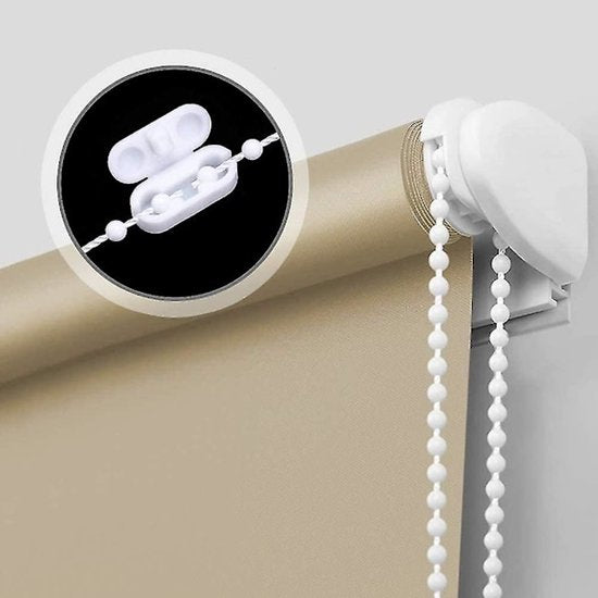 20m Blind Chain - Vertical Blind Mounts and 5 Chain Connectors - Vertical Blind Bottom Chain - Suitable for 89mm Blind Slats - Image 3
