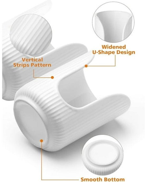 Ceramic countertop cup holder - Bathroom cup holder - Small countertop accessory - For sinks, bathrooms, kitchens and dining rooms - Image 3