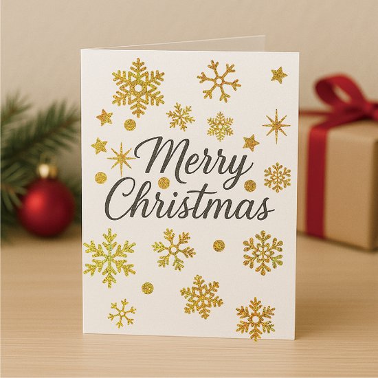 Christmas snowflake stickers - sand glitter party decorations - gift card and handbag DIY - winter snowflake stickers - 12 pieces - Image 5