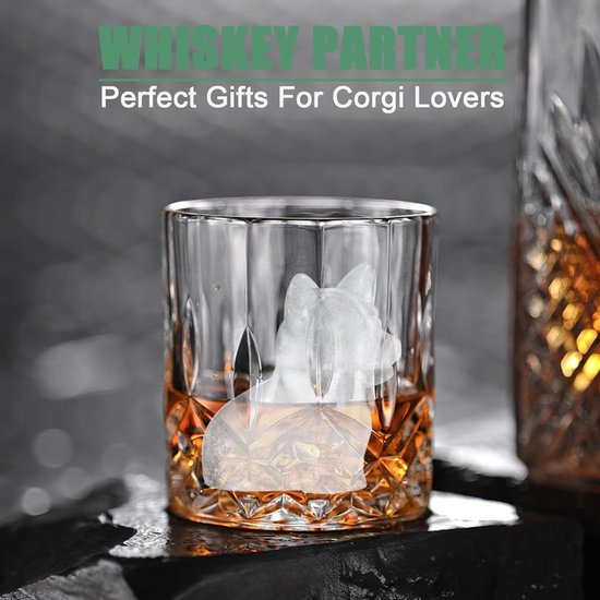 3D Corgi Ice Cube Mold - With Integrated Funnel - Cute Dog Shape - Silicone & Easy De-molding - Image 6