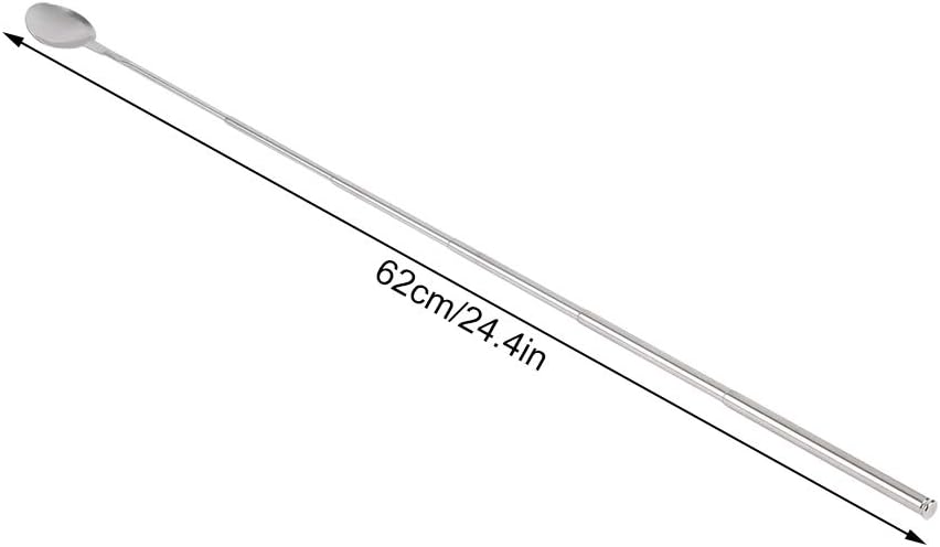 Long spoon, telescopic stainless steel spoon for tableware - Image 5