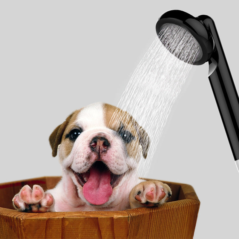 Camping shower - Rechargeable - Black - Image 3