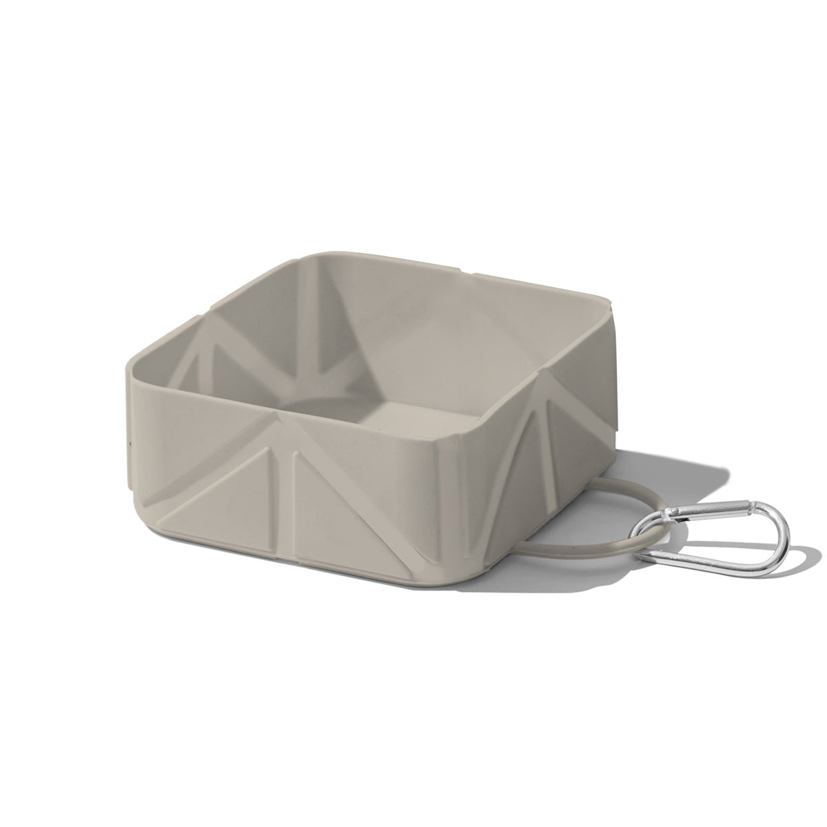 Foldable Dog Food Bowl - Dog Drinking Bowl - Dog Bowl - Travel Bowl - Water Bowl - Food Bowl - Dog Supplies - Hiking - Camping - On the Go - Silicone Bowl - Portable Food Bowl - Dog Accessories - Dog Food Bowl - Outdoor - Dark Mix - Pack of 5 - Image 5