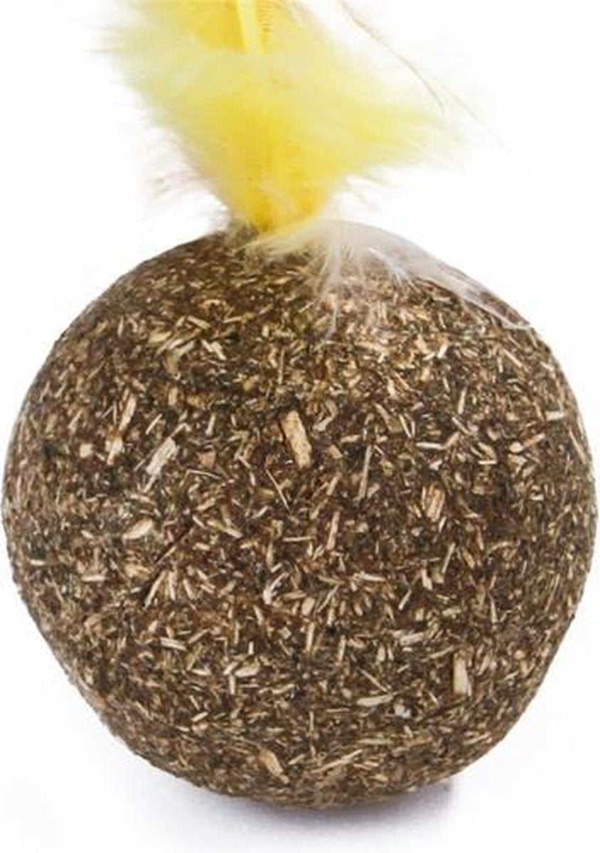 Catnip Ball with Feather | Fun & Tasty Cat Toy | Toys for Cats - Image 2