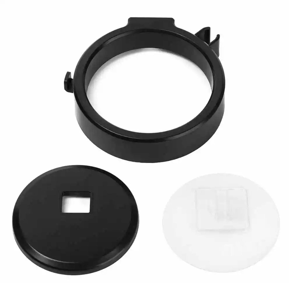 No Drilling Required Hair Dryer Holder | Hair Dryer Wall Bracket | Hair Dryer Holder | Hair Dryer Holder | Self-Adhesive | WHITE - Image 4