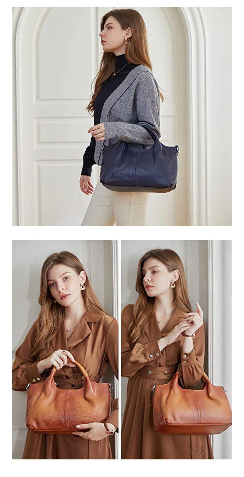 Women's Leather Handbag - Stylish & Durable Fashion Bag for Daily Use - Image 4