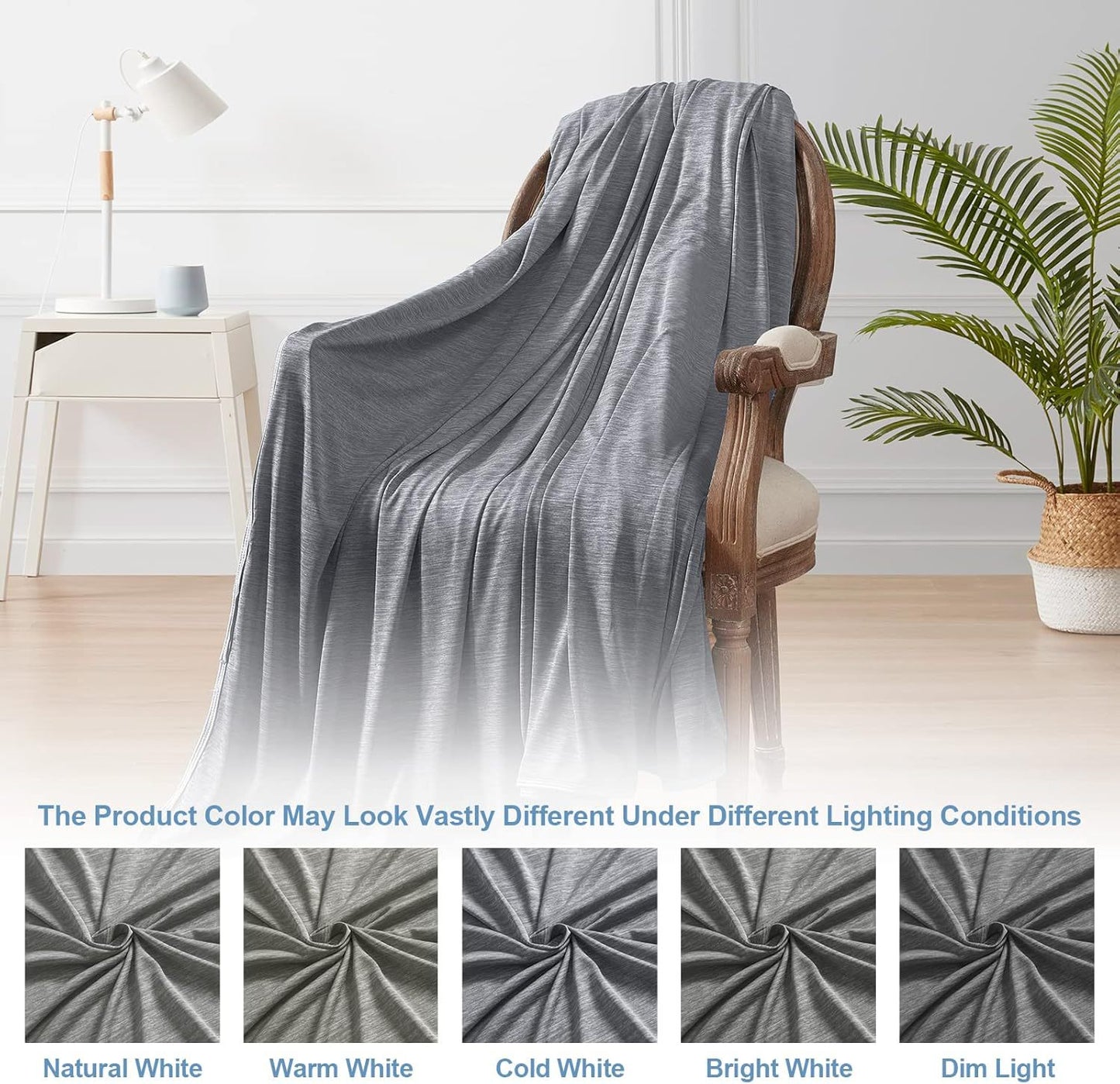 Purple Blanket - 130x150cm Soft Warm Throw for Beds, Sofas & Daily Snuggling - Image 5