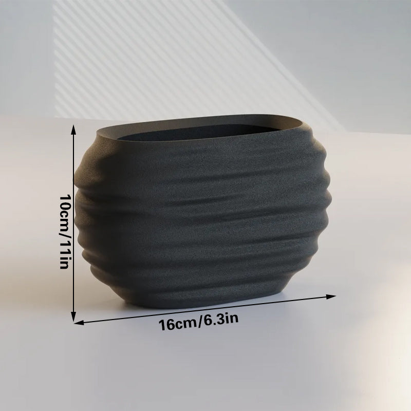 3D Printed Modern Pen Holder and Brush Cup -
marble color - Image 3