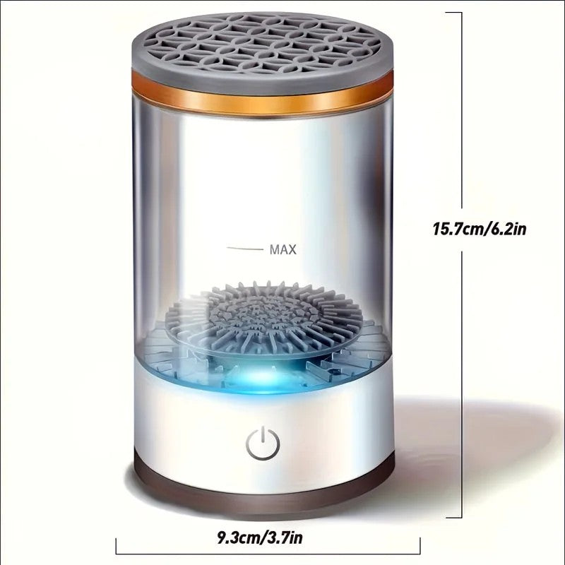 Makeup brush cleaning and drying machine, equipped with a rapid drying system and compact design, suitable for home use and travel. It is an ideal gift for women and for beauty tool care. - Image 9