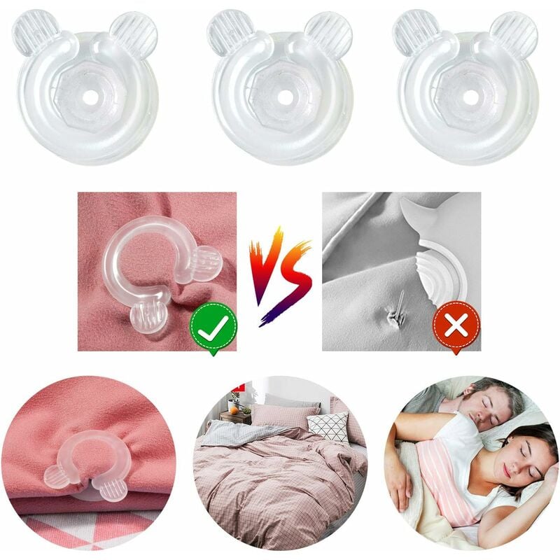20 pcs. duvet clips, clips to hold the duvet in place, duvet clips, duvet clips for duvet - Image 5
