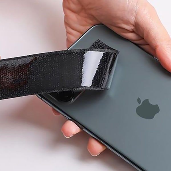 Self-adhesive Velcro 8 meters extra strong, double-sided (black) - Image 5