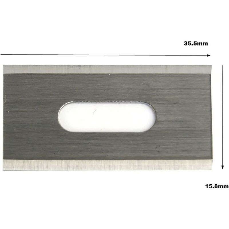 Pack of 30 lawn mower blades for Husqvarna with double ground stainless steel blades 36.518.50.65mm..DEBUNS - Image 5