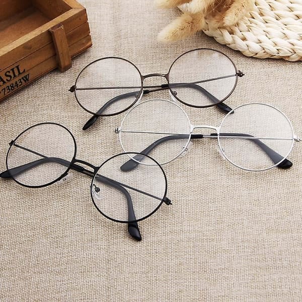 Harry Potter Vintage Round Glasses Frames, Black - Image 3