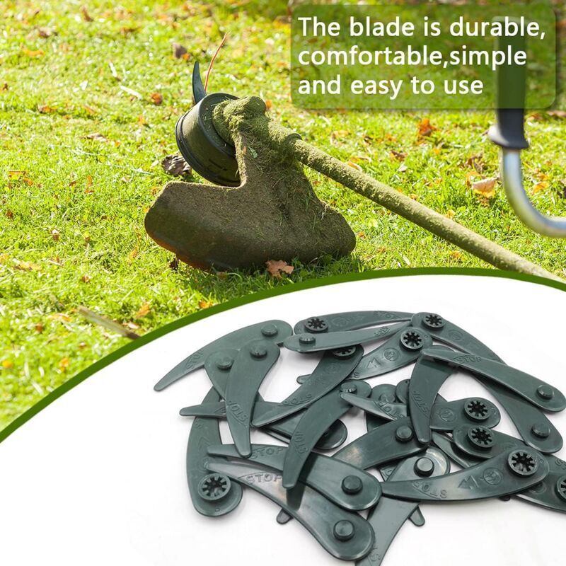 24-pack Bosch Grass Trimmer Blades for Bosch Durablade Art 23-18 LI Art 26-18 LI Grass Trimmers, Replacement Blades for Grass Trimmer. - Image 5