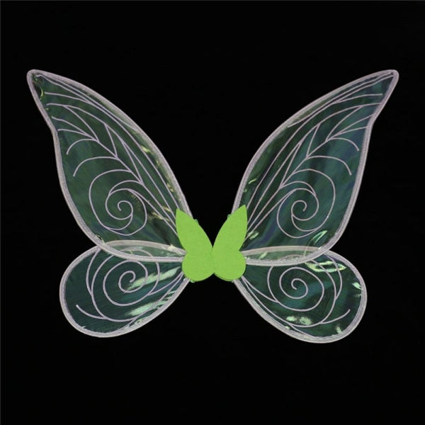 Halloween Costumes Fairy Wing Dress - Wings white - Image 5