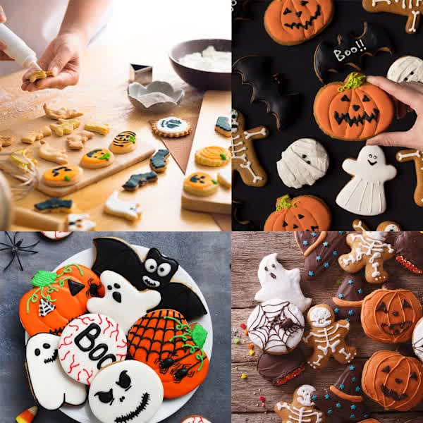 Halloween Cookie Cutter Set Halloween Cookie Cutters - - Image 2