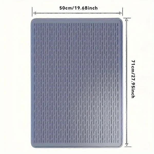 Extra Large Silicone Stove Protector Mat - Heat Resistant Protector for Electric Stove, Non-Slip Dish Mat for Kitchen Black - Image 5