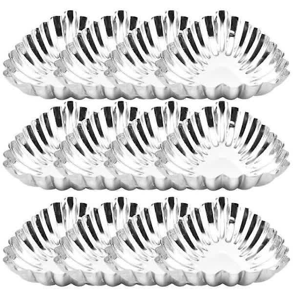 20 pcs stainless steel egg molds, decorative baking molds, muffin molds, kitchen molds - Image 2