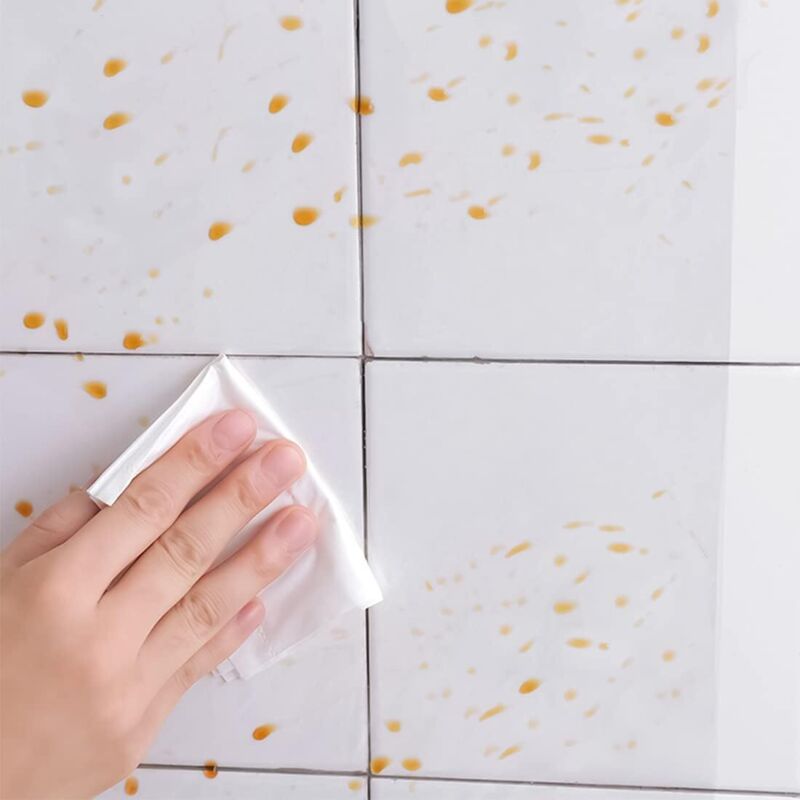 Transparent Self-Adhesive Film 45x500cm Oil-Resistant Waterproof Vinyl Roll Stickers for Kitchen Wall Furniture Protection Decorative Film - Image 4