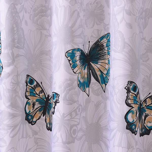 NEW Shower Curtain 220X200cm, Bathroom Curtains With Hooks Mildew Resistant - Image 2