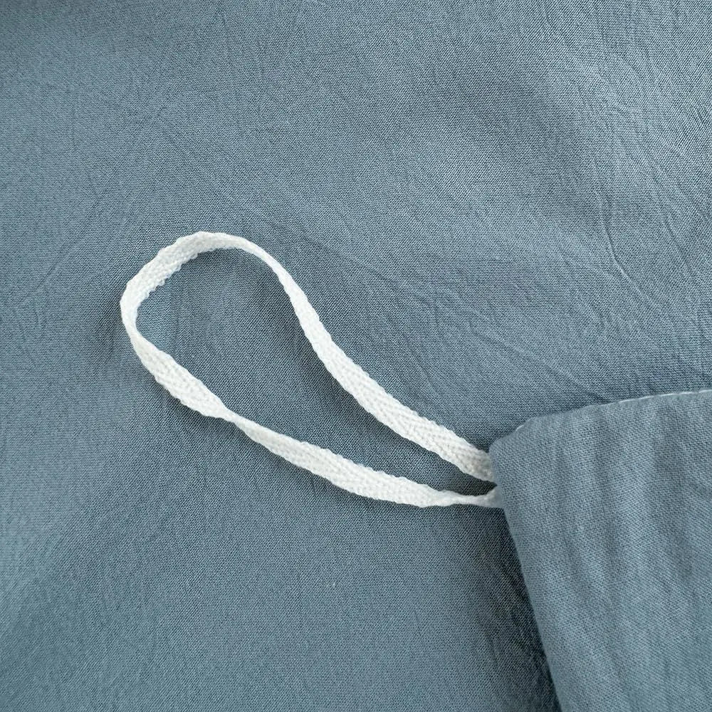 Hotel Soft Microfiber Duvet Cover Set-2000TC Quilt Cover Set & Pillowcases -1 Donna Cover Zipper Closure & 1 x Pillowcases-Breathable Bedding - Wrinkle, Fade, Stain Resistant(Ocean,Double) - Image 6